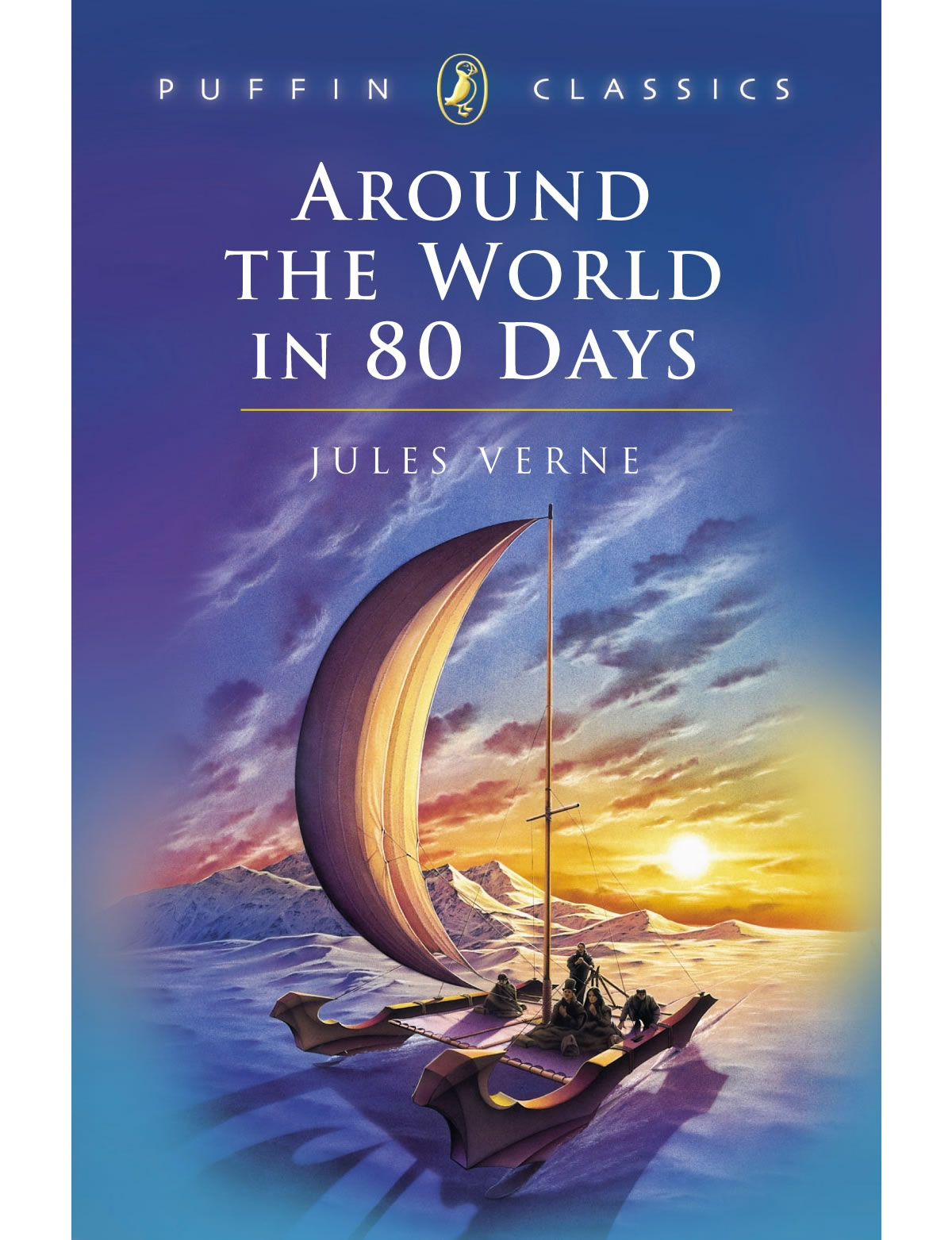 An original gap year! Around the World in Eighty Days by Jules Verne, Image courtesy of Penguin Random House